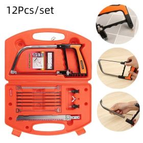 12Pcs/set Multifunctional Handsaw Set Woodworking Universal Hand Saw Mini Hacksaw DIY for Wood Glass Ceramic Tile Metal Saw