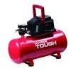 3 Gallon Oil Free Portable Air Compressor, 100PSI, Red