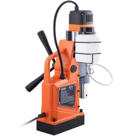 VEVOR Magnetic Drill, 1550W 2" Boring Diameter, 2922lbf/13000N Portable Electric Mag Drill Press with Variable Speed, 500 RPM Drilling Machine for any