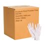 300 Pack Brown Jersey Gloves for Women 9" 1/2 Reusable Washable Glove with Elastic Knit Wrist. Cotton Polyester Gloves 10 Oz Plain Breathable Gloves I