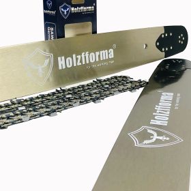 FARMERTEC Holzfforma¬Æ Pro 28 Inch 3/8 .058 92DL Bar & Full Chisel Chain Combo Compatible With Husqvarna 61 66 262 xp 266 268 272 xp 281 288 362 365 3