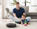 Geek Smart Robot Vacuum Cleaner G6, Ultra-Thin, 1800Pa Strong Suction, Automatic Self-Charging, Wi-Fi Connectivity, App Control, Custom Cleaning, 100m