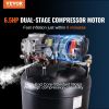 VEVOR 80 Gallon Air Compressor, 6.5HP 15.5SCFM@90 PSI, 2-Stage 145PSI Oil Free Stationary Air Compressor Tank, 86dB Ultra Quiet Compressor for Industr