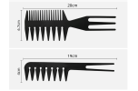 10PCS Hair Stylists Professional Styling Comb Set