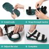 DUCHIFAD Lawn Aerator Shoes, Metal Spike Sandals for Aerating Lawn Soil, One-Size-Fits-All, Pre-Assembled Grass Aerator Tools for Yard Lawn