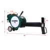 Double Flywheel Electric Log Splitter Log Splitter Electric Portable 7 Ton hotizontal 2HP 16A,electric firewood splitting machine