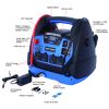 Rechargeable Jump Starter for Gas Diesel Vehicles - 1800 Amps with Air Compressor and AC, 12V DC, USB Power Station