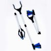 Foldable Arm Assist Tool 32inches Reacher Grabber Pickup Tool Extender Gripper Long Handy Arm Assist Flexible Lightweight Mobility Aid Trash Claw Garb