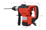 Rotary Hammer 1100W 1-1/2" SDS Plus Rotary Hammer Drill 3 Functions