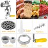 Manual Meat Grinder Heavy Duty Hand Operated Mincer Sausage Maker Machine Noodle Maker