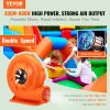 VEVOR Inflatable Blower, 950W, 1 & 1.2 HP Bounce House Blower, Pump Commercial Air Blower for Inflatables, 3300 RPM Bouncy Castle Electric Fan Perfect