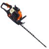 26cc 2 cycle gas powered hedge trimmer , double sided blade 24",recoil gasoline trim blade