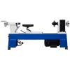 Benchtop Wood Lathe 10" x 18" Wood Lathe Machine 5 Variable Speeds 500/750/1150/1800/3200RPM Mini Wood Turning Lathe for Woodworking 1/2HP Multifuncti