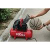 3 Gallon Oil Free Portable Air Compressor, 100PSI, Red