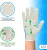 360 Pack Natural Color Working Gloves S size. Cotton Polyester Gloves. Reusable Washable Knit Gloves, Medium Weight Gloves, Seamless Workwear Gloves.