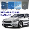 Windshield Crack Repair Kit Automotive Glass Nano Fluid Glass Filler DIY Windscreen Tool Quick Fix for Fixing Chips;  Cracks