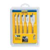 Irwin Speedbor Multiple in. Dia. x 6 L Carbon Steel Spade Bit Set 1/4 in. Hex Shank 5 pc.