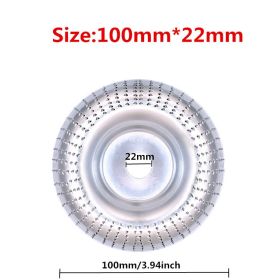 Hard Round Grinding Wheels For Angle Grinders (Option: F3PCS)