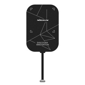 Wireless Charging Receiver Patch End, Fast Charging Stand, Foldable Portable Stand (Option: TYPEC long section-USB)