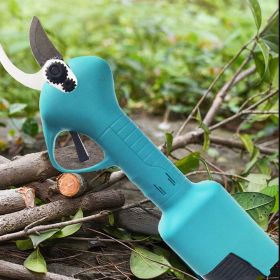 Rechargeable 16.8V Electric Pruning Shears Cordless Secateur (Option: Blue-220V AU)