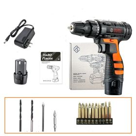 12V Lithium Electric Drill Rechargeable Multifunctional Household Electric Screwdriver (Option: 3A)