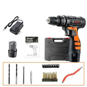 12V Lithium Electric Drill Rechargeable Multifunctional Household Electric Screwdriver (Option: 5A)