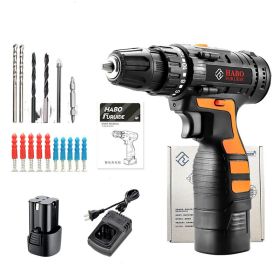 12V Lithium Electric Drill Rechargeable Multifunctional Household Electric Screwdriver (Option: 8A)