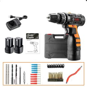 12V Lithium Electric Drill Rechargeable Multifunctional Household Electric Screwdriver (Option: 11A)