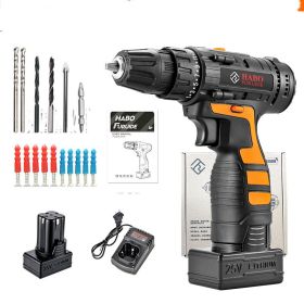 12V Lithium Electric Drill Rechargeable Multifunctional Household Electric Screwdriver (Option: 12A)