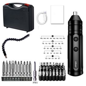 Multifunctional Rechargeable Brushless Impact Lithium Drill (Option: Durable 45piece set-USB)