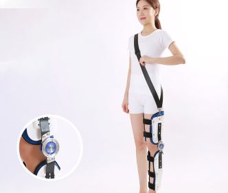 Knee Fixation Lower Limb Fracture Adjustable Knee Rehabilitation Aid (Option: Knee joint L size)