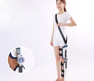 Knee Fixation Lower Limb Fracture Adjustable Knee Rehabilitation Aid (Option: Knee joint M size)