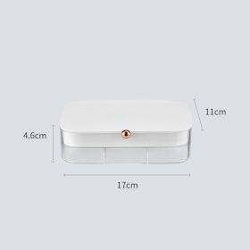 New Jewelry Storage Box Multi-layer Large Capacity (Color: White)