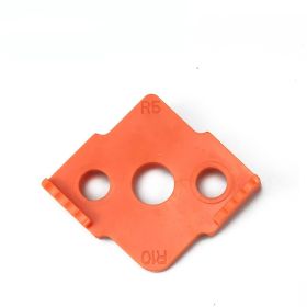 Quick Locator Woodworking Router Corner Radius Templates Jig R5-R40 Woodworking Trimming Machine Wood (Option: R5R10-Orange)