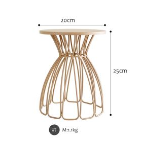 Home Dessert Table Display Rack Wooden (Option: Champagne high)