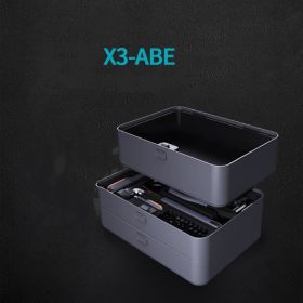 Hardware Multifunctional Full Set Of Household Commonly Used Toolbox Layered (Option: X3 ABE)