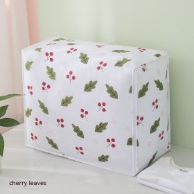 Home Clothes Organizer Dust-proof Seasonal Quilt Buggy Bag (Option: Cherry Leaves-Small)