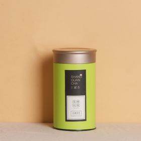 Tin Can Sealed Tea Packing Box (Option: Green-L)