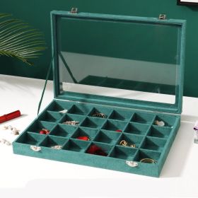 Fashion New Simple Double Layer Jewelry Box (Option: 24Jewelry Box)