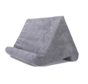 Soft Pillow Tablet Pillow Stand For Ipad Stand Multi-angle Tablet Phone Holder (Color: GRAY)