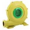 Outdoor Indoor Air Blower, Pump Fan for Inflatable Bounce Castle, Water Slides, Safe, Portable - Yellow and Green XH