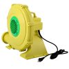 Outdoor Indoor Air Blower, Pump Fan for Inflatable Bounce Castle, Water Slides, Safe, Portable - Yellow and Green XH