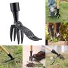 1pc Stand Up Weed Puller Tool Weeding Head Replacement Manual Weed Remover Aluminum Claw Weeder Root Remover Hand Tool For Outdoor Garden Lawn Without