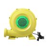 Outdoor Indoor Air Blower, Pump Fan for Inflatable Bounce Castle, Water Slides, Safe, Portable - Yellow and Green XH