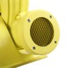 Outdoor Indoor Air Blower, Pump Fan for Inflatable Bounce Castle, Water Slides, Safe, Portable - Yellow and Green XH