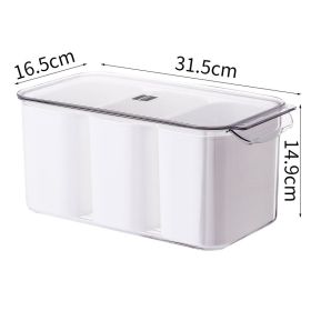 Large Capacity Sealed Food Storage Box With Lid (Option: 5.8L active tricycle)