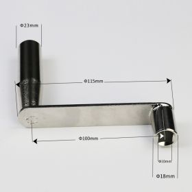 Stainless Steel Square Array Handle Accessories (Option: Style1)