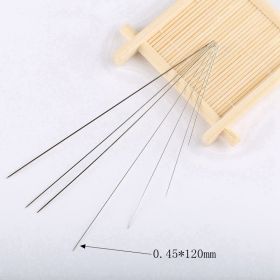 Needle DIY Small Hole Fine Long Needle Ring Threading Tools String Beads Sewing Needle Ornament Accessories (Option: 25SpecificationsD)