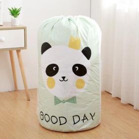 Organizing Folders Moisture-proof Clothes For Storing Bagged Quilts (Option: Green Panda-88x43cm)